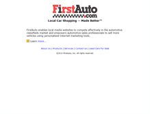 Tablet Screenshot of maps.firstauto.com